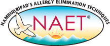 A logo of the naet.